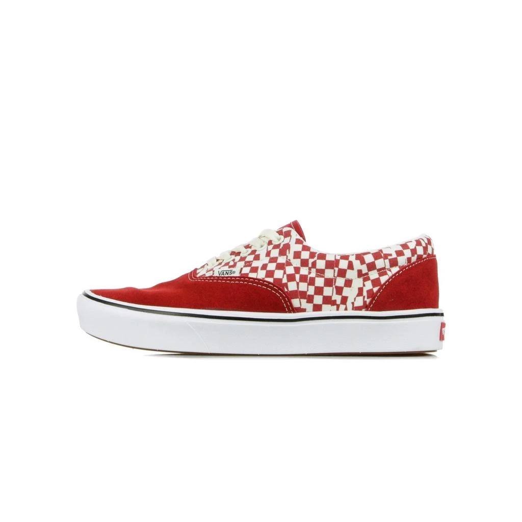 Vans Comfy Cush Era Men's Low Shoe Tear Check Racing Red/true White 1