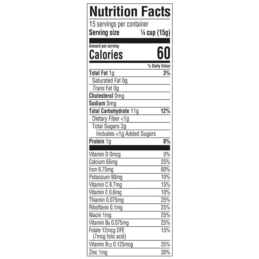 Gerber 3rd Foods Cereal Grain and Grow Lil' Bits Baby Cereal Banana Strawberry Oatmeal 4