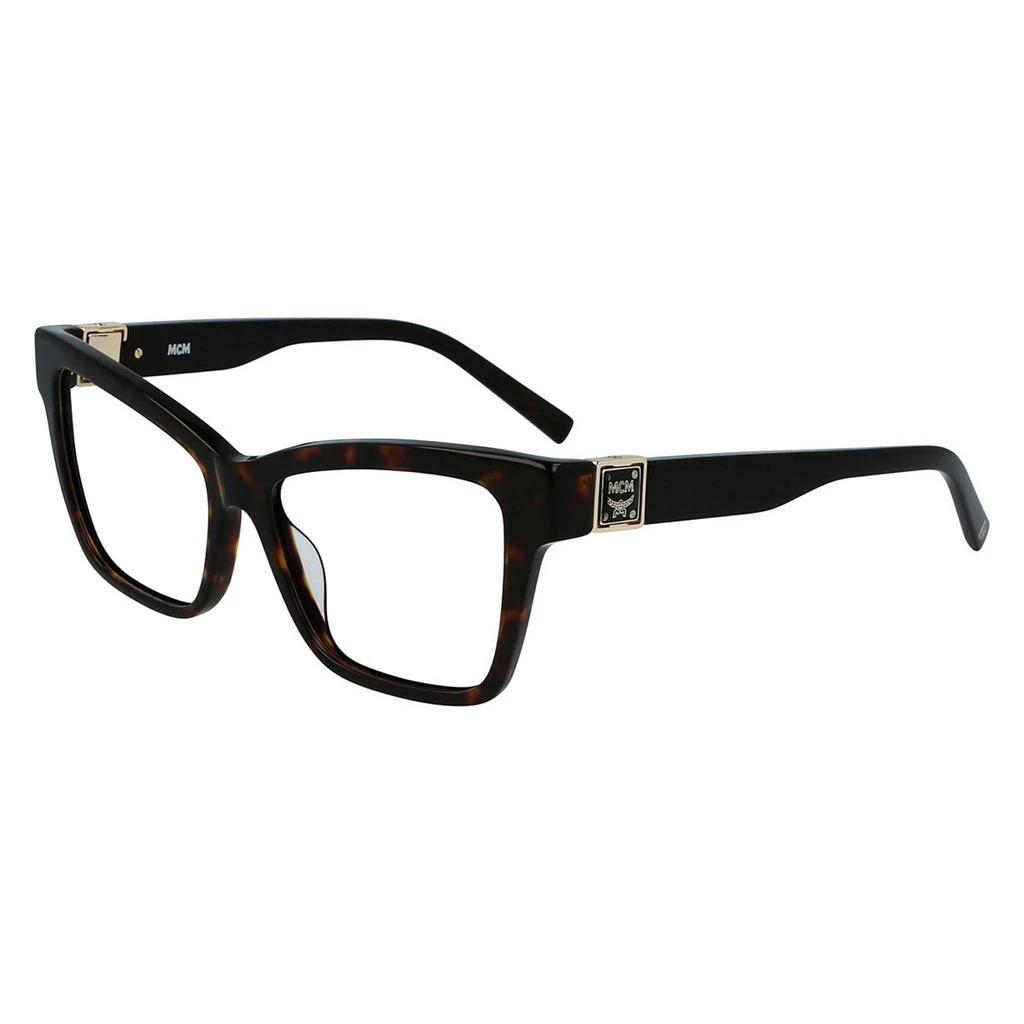 MCM MCM Women's Eyeglasses - Dark Havana Cat Eye Full-Rim Acetate Frame | MCM2719 223 1