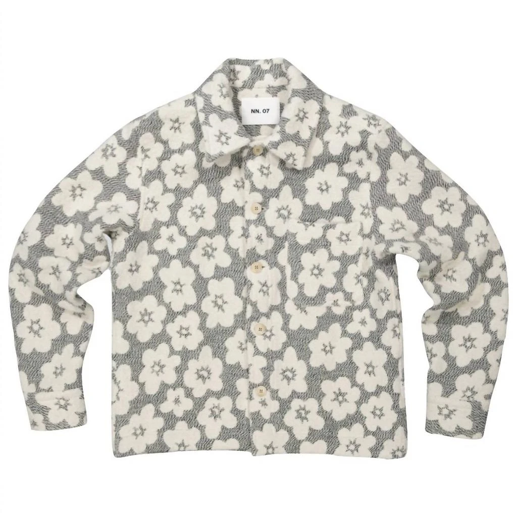 NN07 Men's Rahim Jacket In Black Multi 1