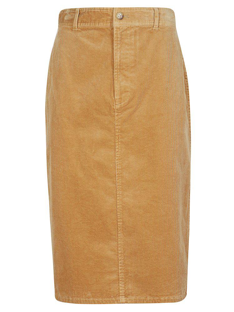 Polo Ralph Lauren Polo Ralph Lauren Corduroy High-Waist Pencil Midi Skirt -  Skirts - Free Shipping - BeyondStyle