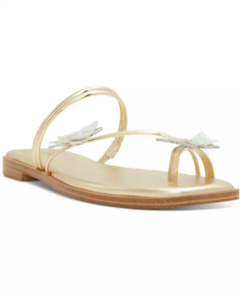 ALDO Women's Glasswing Butterfly Strappy Slide Sandals 1