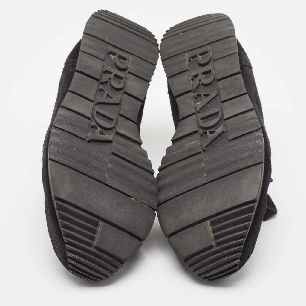 Prada Prada Sport Black Suede and Nylon Low Top Sneakers Size 41 6