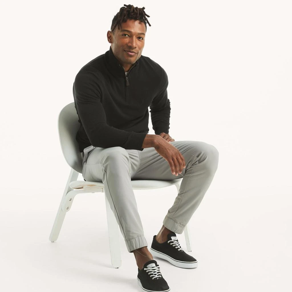 Nautica Mens Navtech Quarter-Zip Sweater 3