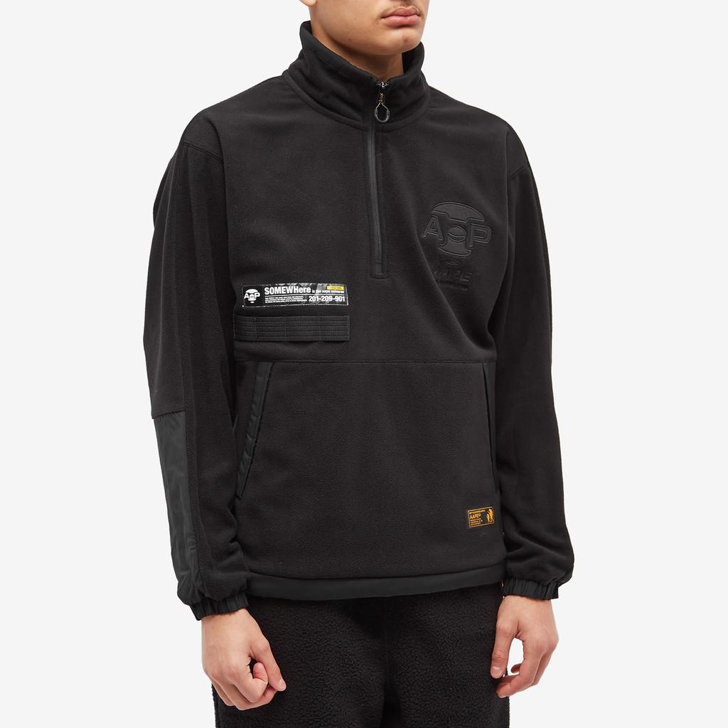 AAPE AAPE Half Zip Fleece