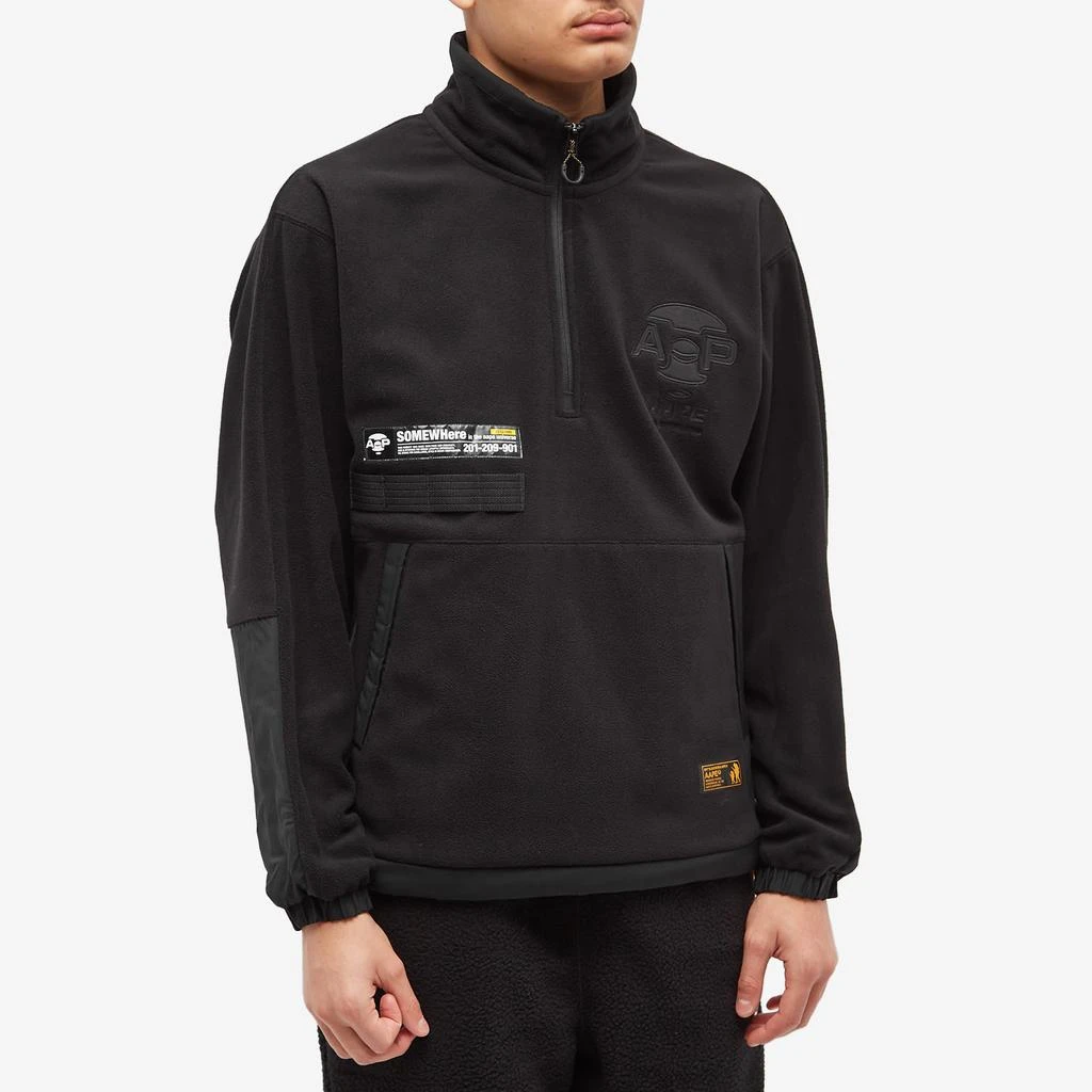 AAPE by A Bathing Ape AAPE Half Zip Fleece 2