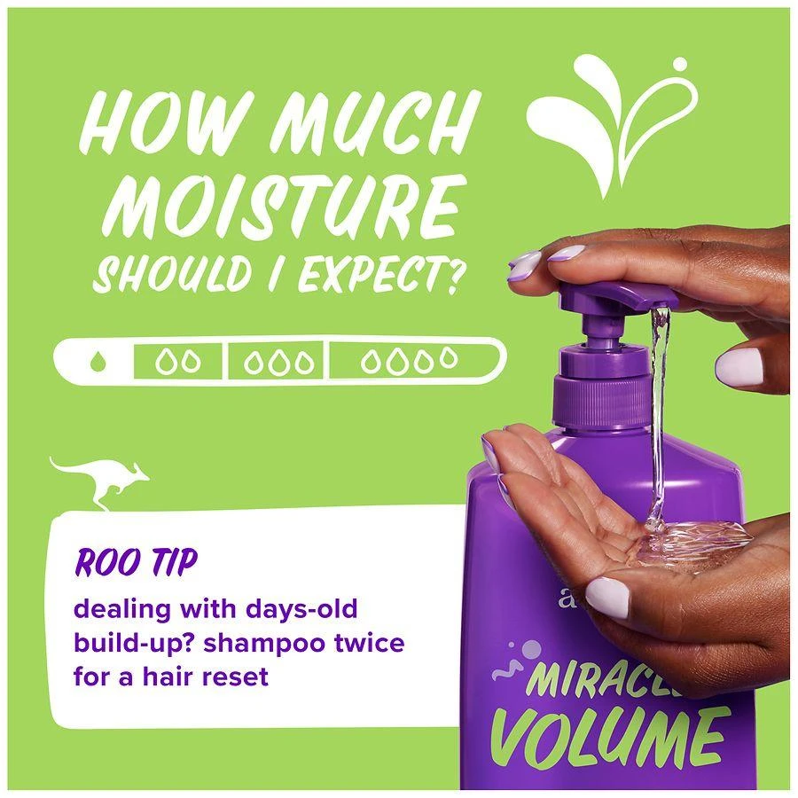Aussie Shampoo to Add Body, Paraben-Free, Volumizing Tropical Fruits, Florals, and Musk 4