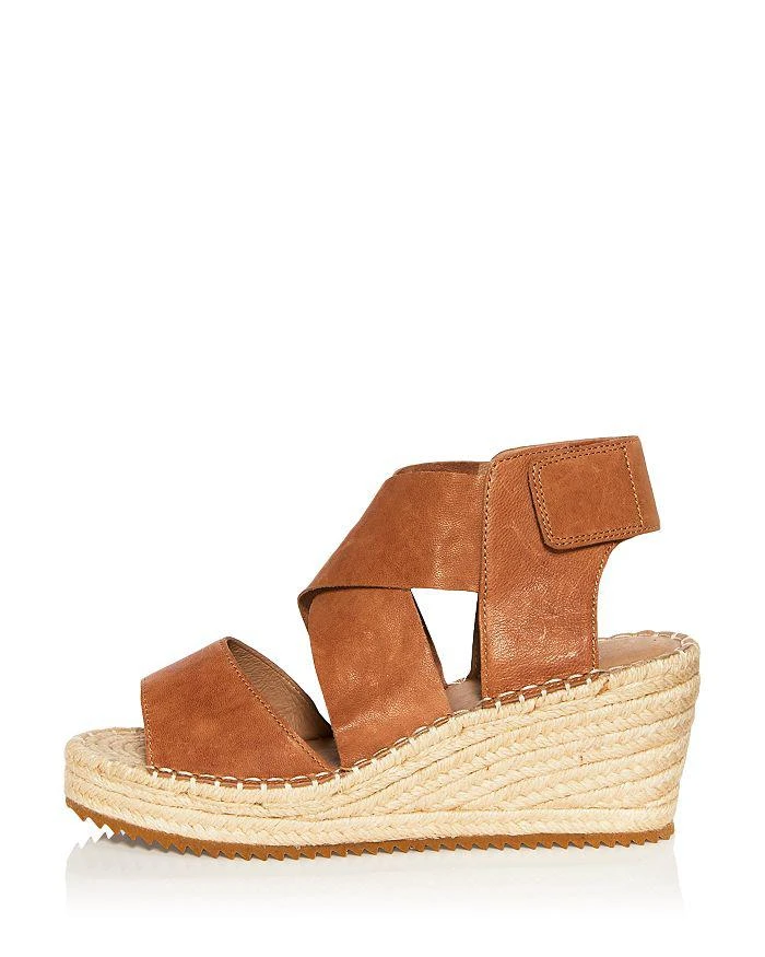 Eileen Fisher Women's Willow Platform Wedge Espadrille Sandals 2