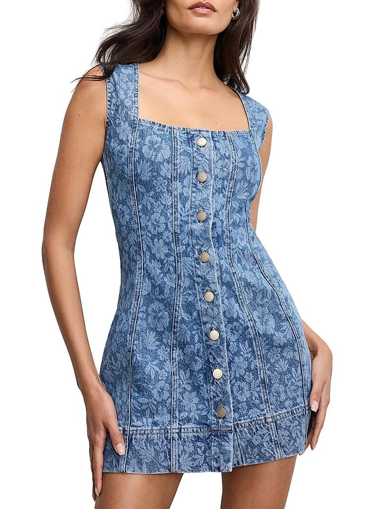pumpkin jersey dress Pumpkin Embroidered Corduroy Jumper Dress