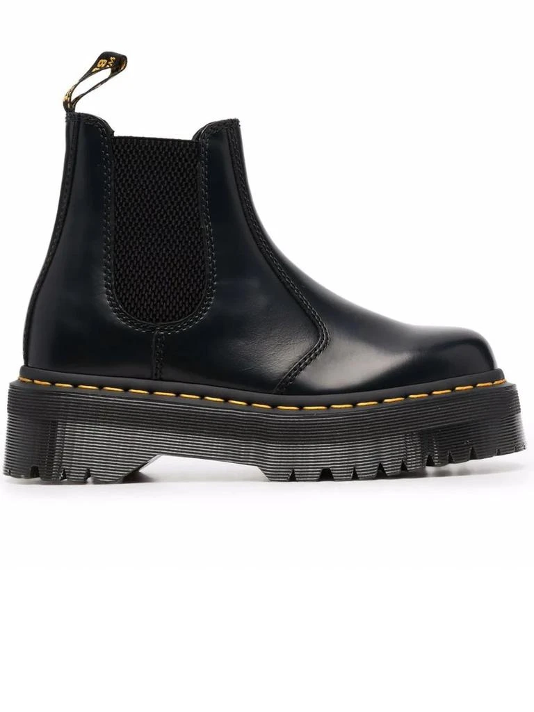 Dr. Martens 2976 Quad Smooth Leather Platform Chelsea Boots 1