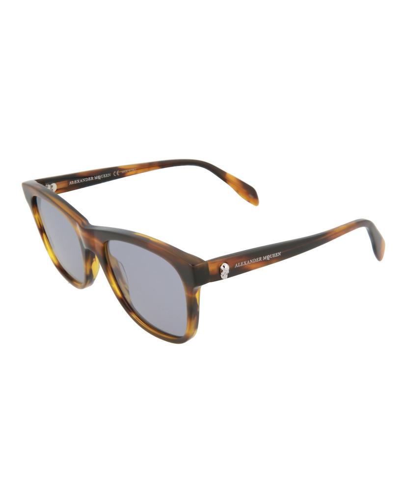 Alexander McQueen Square-Frame Acetate Sunglasses