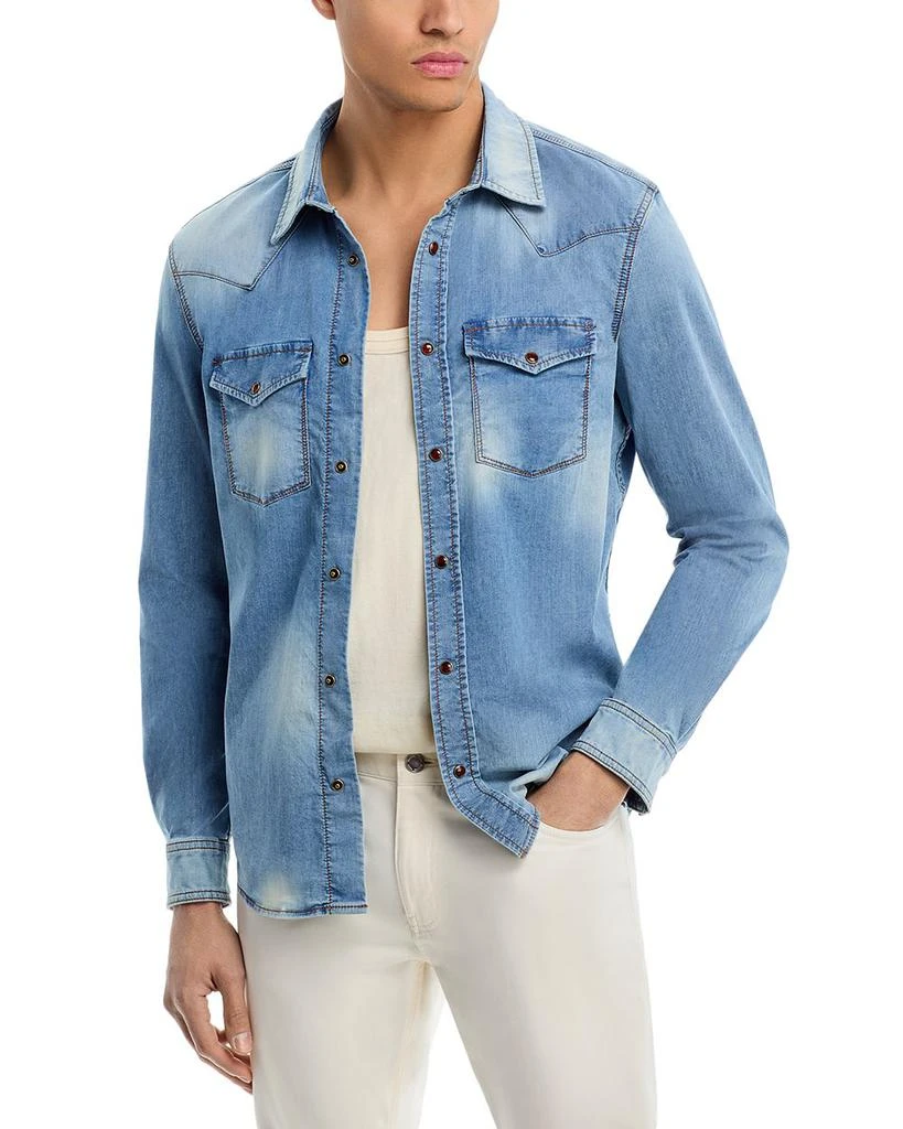 MONFRÈRE MONFRERE Eastwood Faded Denim Shirt Jacket 1