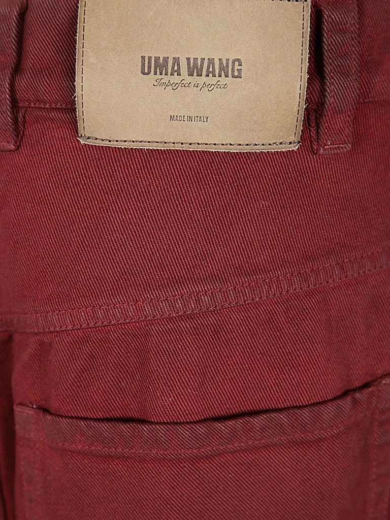 Uma Wang Uma Wang Logo Patch Denim Skirt 3
