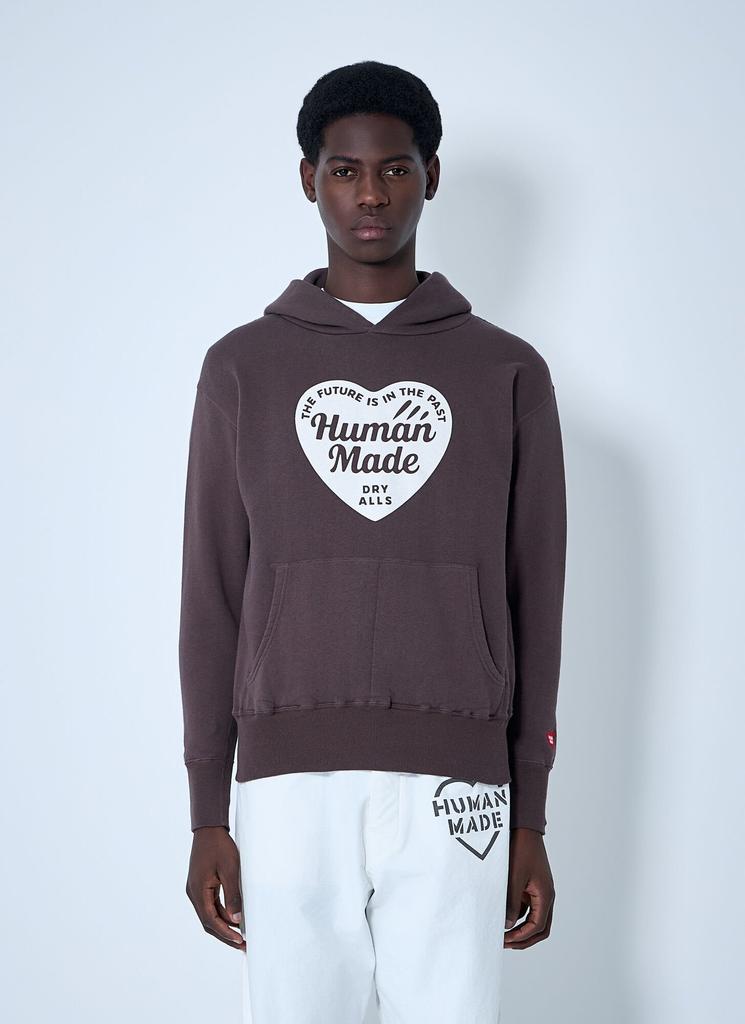 Human Made ogo Motif Hooded Sweatshirt
