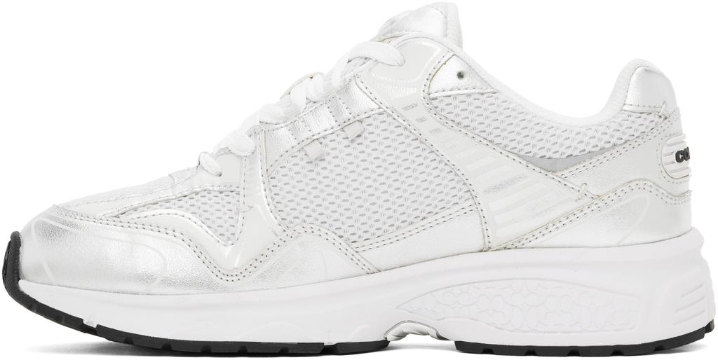 Coach 1941 Silver & White C301 Sneakers - Casual Shoes