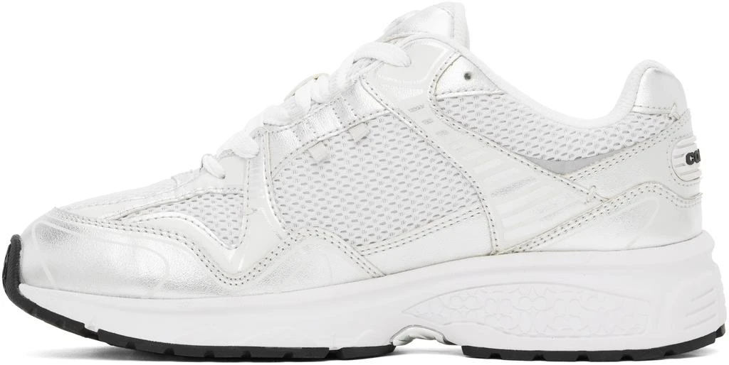 Coach Silver & White C301 Sneakers 3