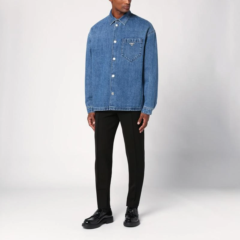 Prada Blue denim shirt 2