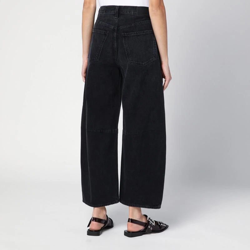 Citizens of Humanity Black Horseshoe Wide Jeans 4