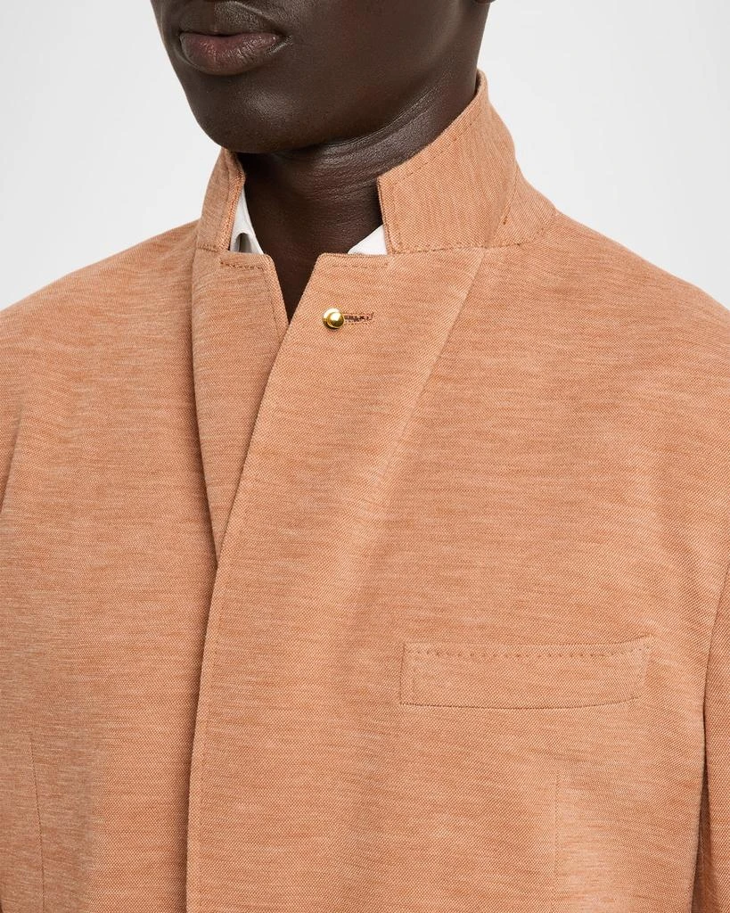 Stefano Ricci Men
s Wool Jersey Knit Single-Breasted Blazer 6