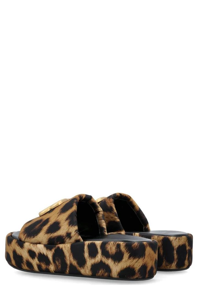 Balenciaga Balenciaga Rise Leopard Print Slides 4
