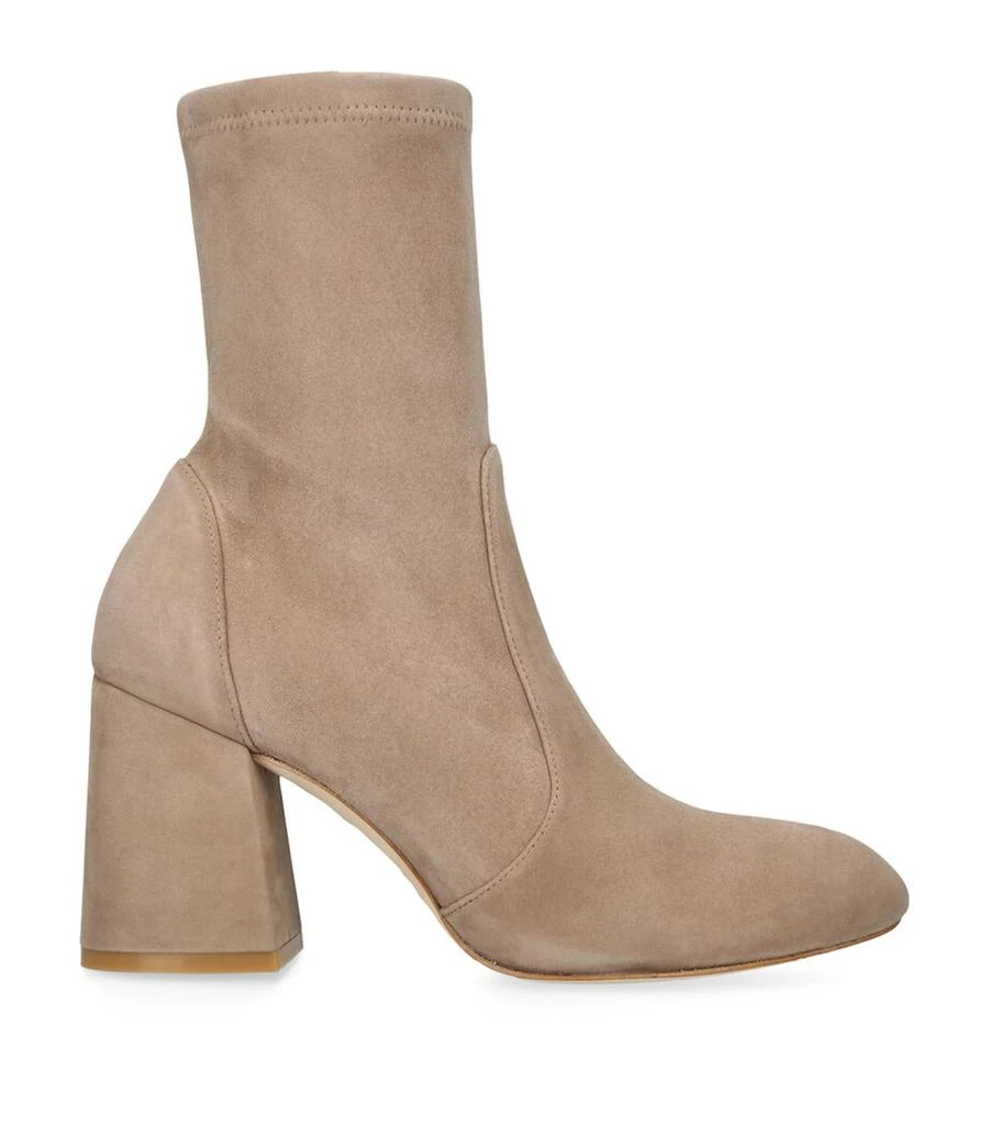 Stuart Weitzman Suede Ankle Boots 85 1