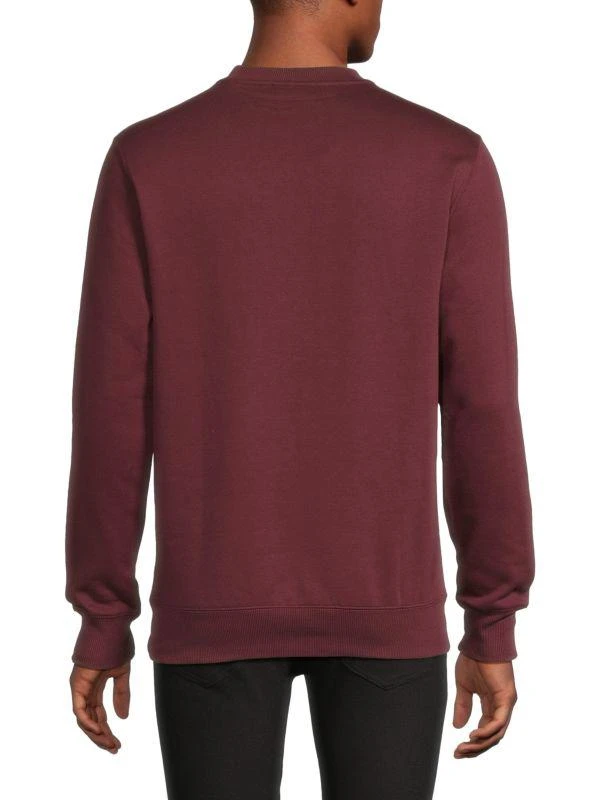 True Classic Mahogany Fleece Sweatshirt 2