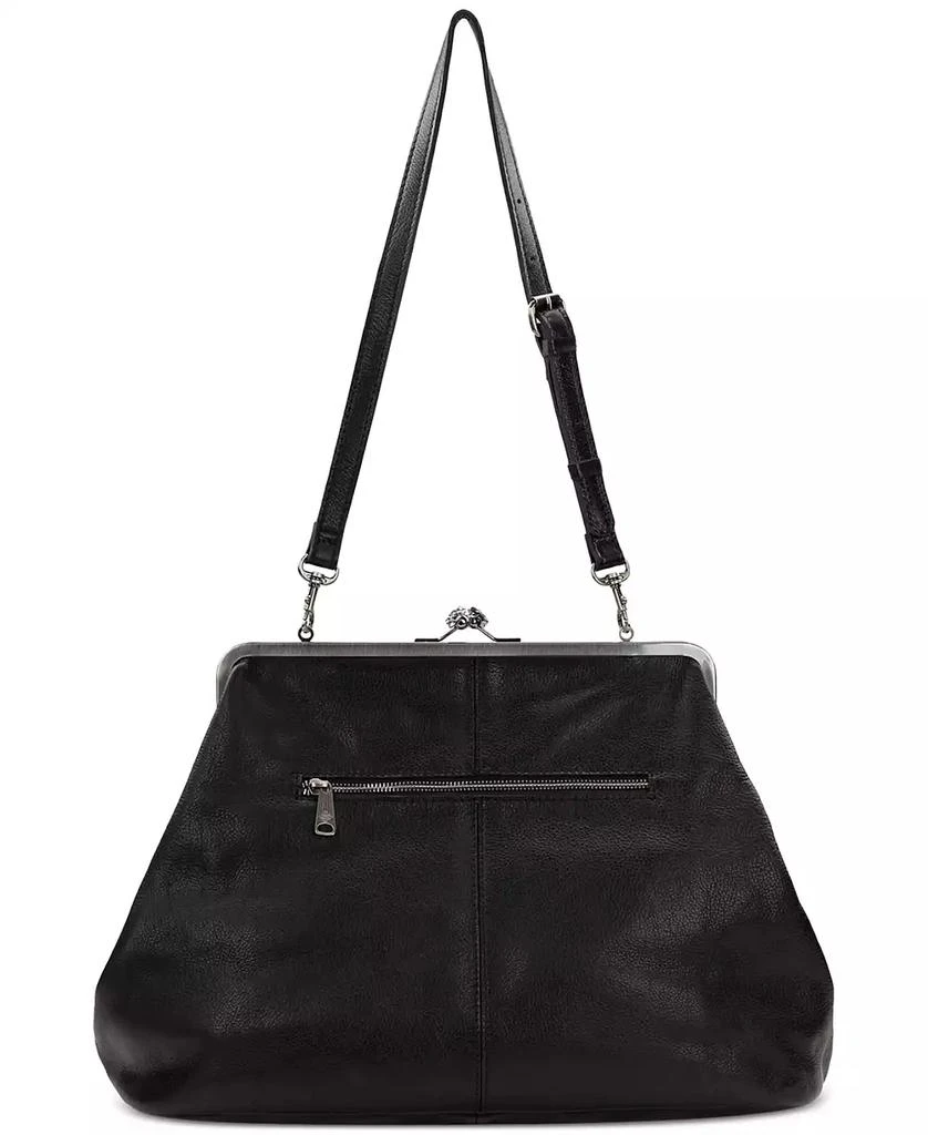 Patricia Nash Serafina Large Leather Kisslock Bag 5