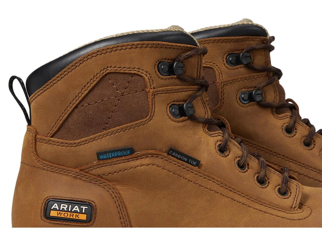 Ariat Turbo 6" Waterproof Carbon Toe Work Boot 6