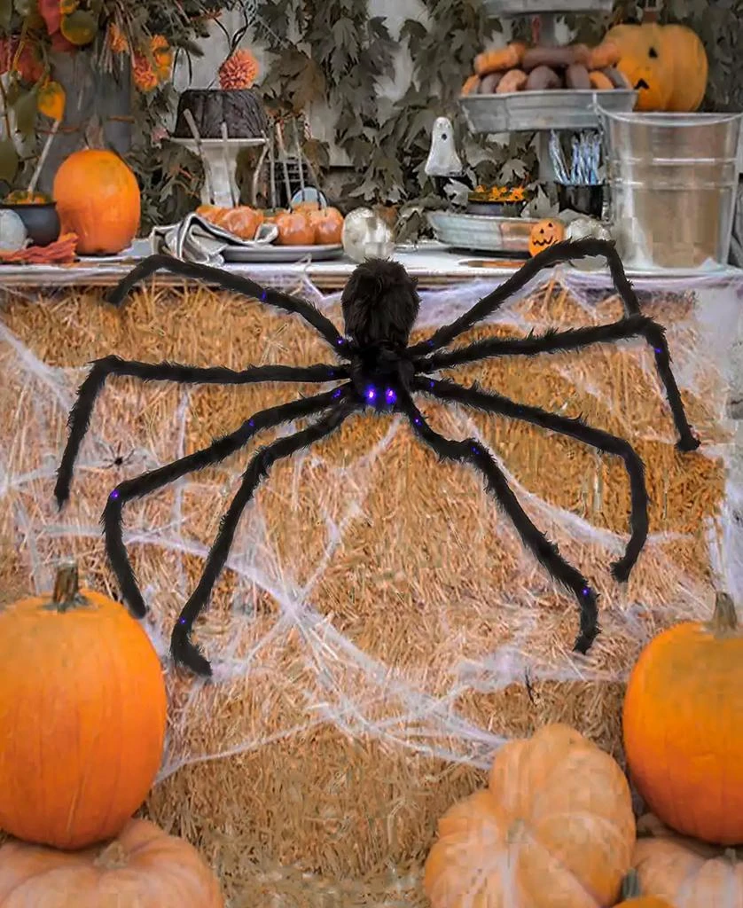 National Tree Company 50" Halloween Spider with LED Lights 3