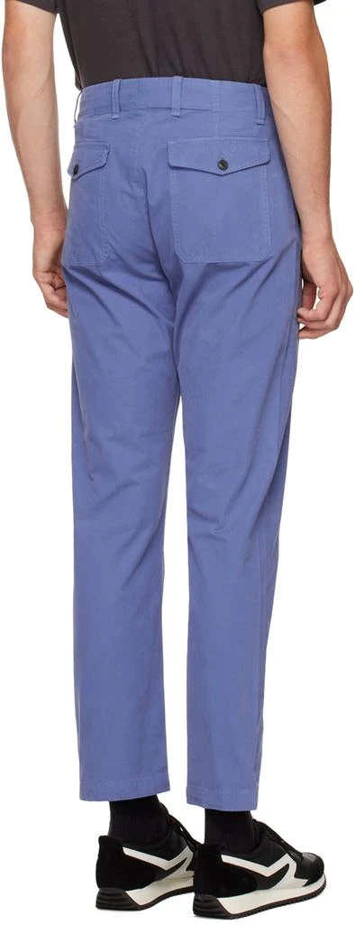 Rag & Bone Blue Cliffe Trousers 3
