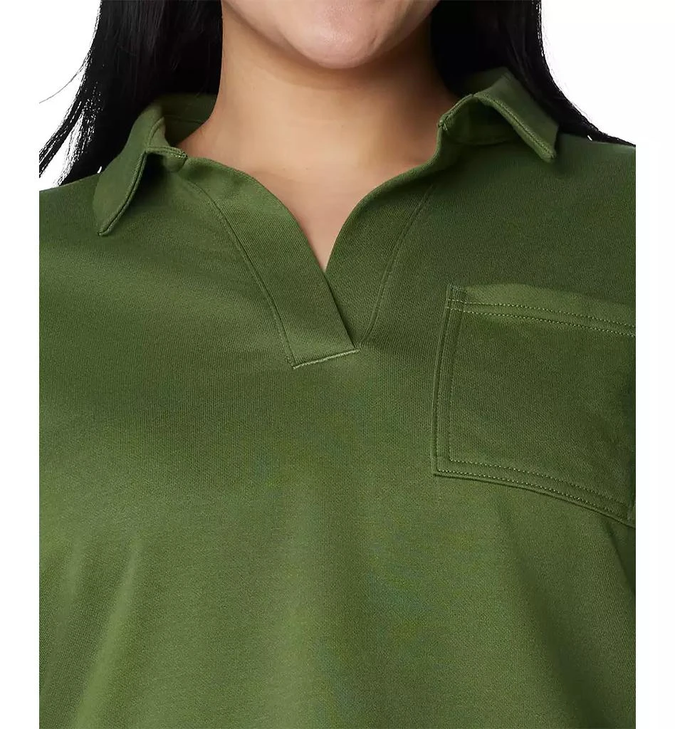 Columbia Plus Size Trek™ Collared Long-Sleeve Top, Created for Macy's 3