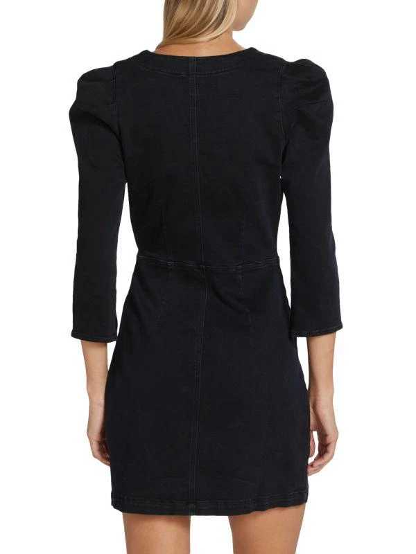 Le Jean Selena Stretch Denim Minidress 2