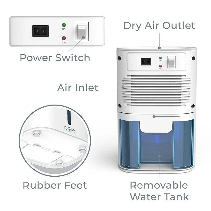 Pure Enrichment PureDry Mini Dehumidifier 4