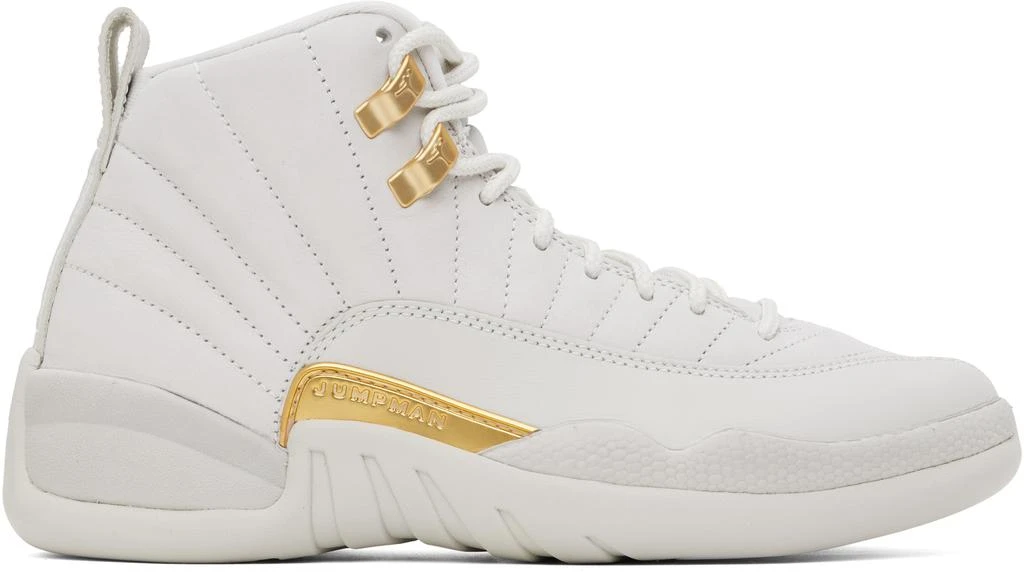 Jordan Beige Air Jordan 12 Retro Sneakers 1