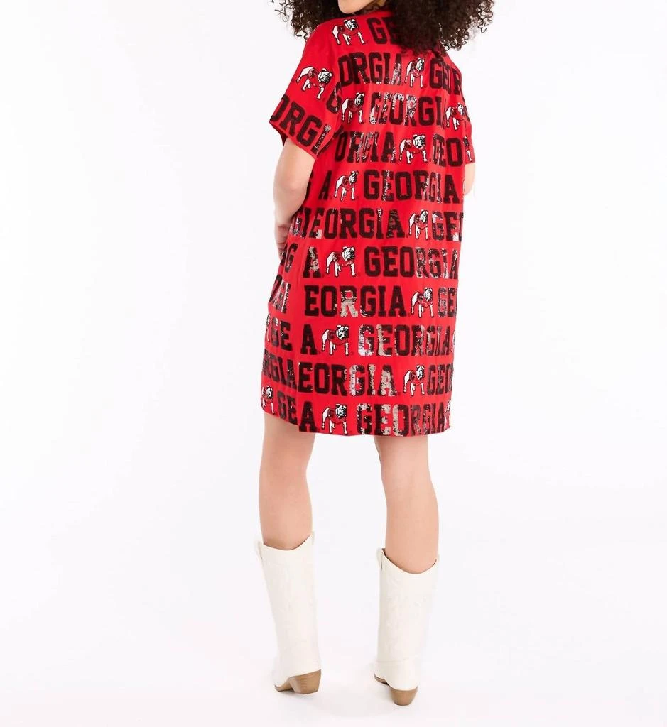 STEWART SIMMONS Stewart Simmons - The Sequin Repeat T-shirt Dress Georgia 2