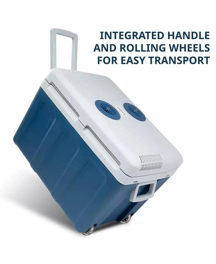 Ivation Electric Cooler 
Warmer, 45 L Portable Cooler w/Wheels 7