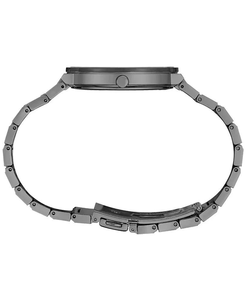 Seiko Men's Essentials Black Ion Finish Stainless Steel Bracelet Watch 41mm 2