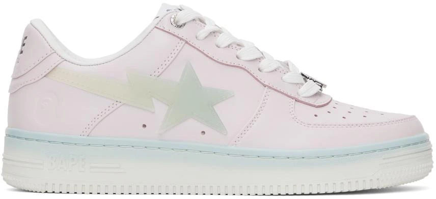Bape Pink & Blue Sta #5 M1 Sneakers 1
