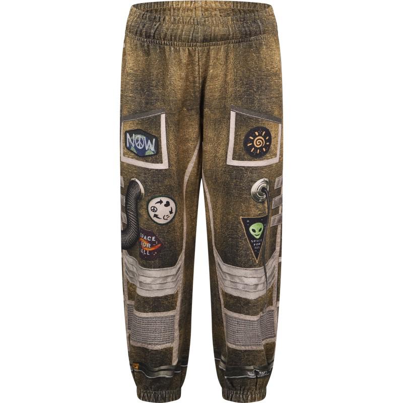Molo Space for all brown sweatpants with side pockets