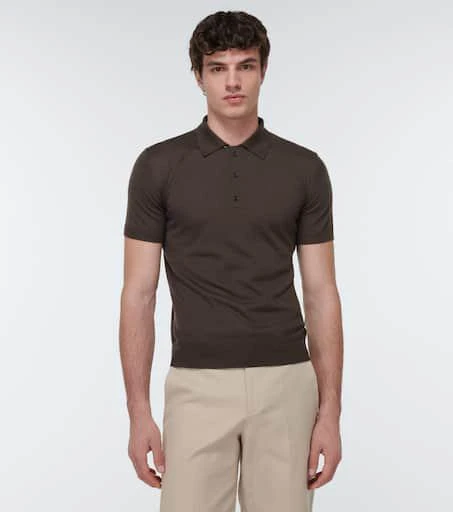 Valentino Cashmere and silk polo shirt 3