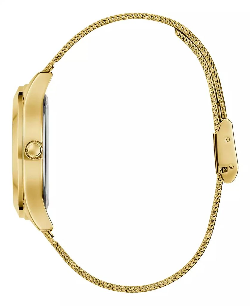 GUESS Women’s Analog Gold-Tone Mesh Watch, 34mm 2