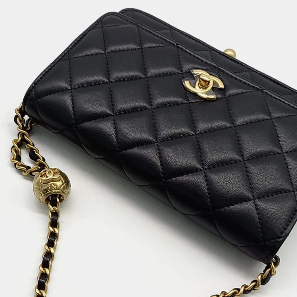 Chanel Chanel Lambskin Golden Ball WOC Mini Crossbody Bag 5