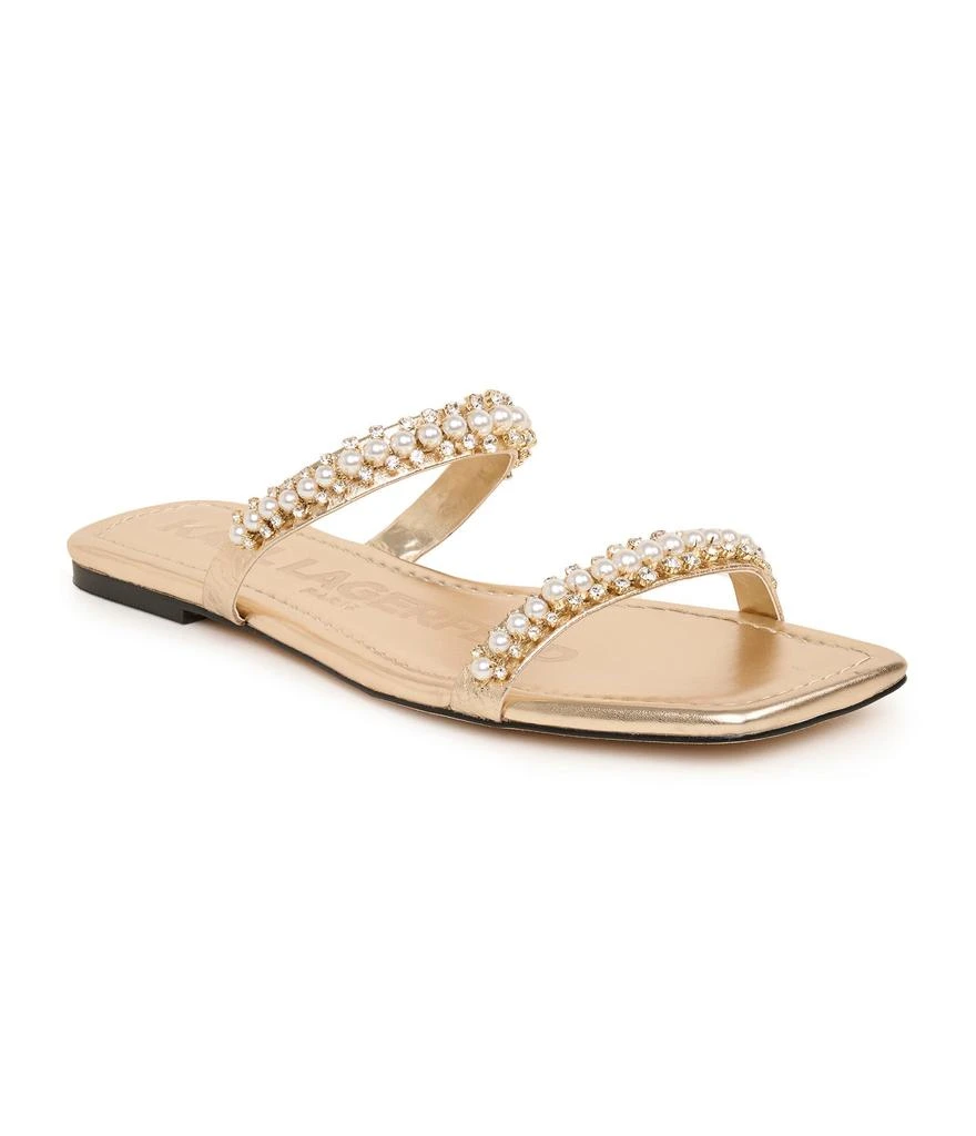 Karl Lagerfeld Paris PAYZLEE EMBELLISHED SANDAL 1