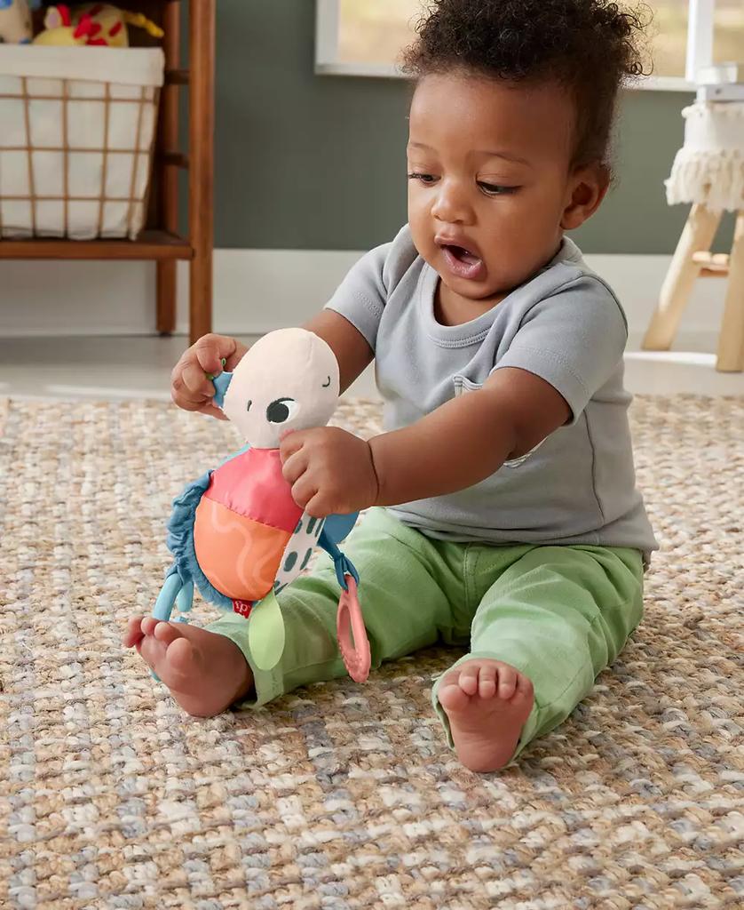 Fisher Price Planet Friends Sea Me Bounce Turtle Baby Stroller Toy with Sensory Details