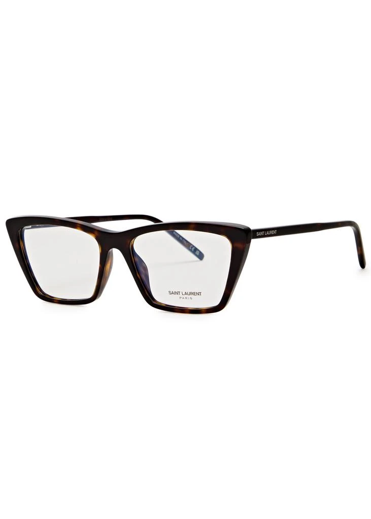 Yves Saint Laurent Mica thin cat-eye optical glasses 1