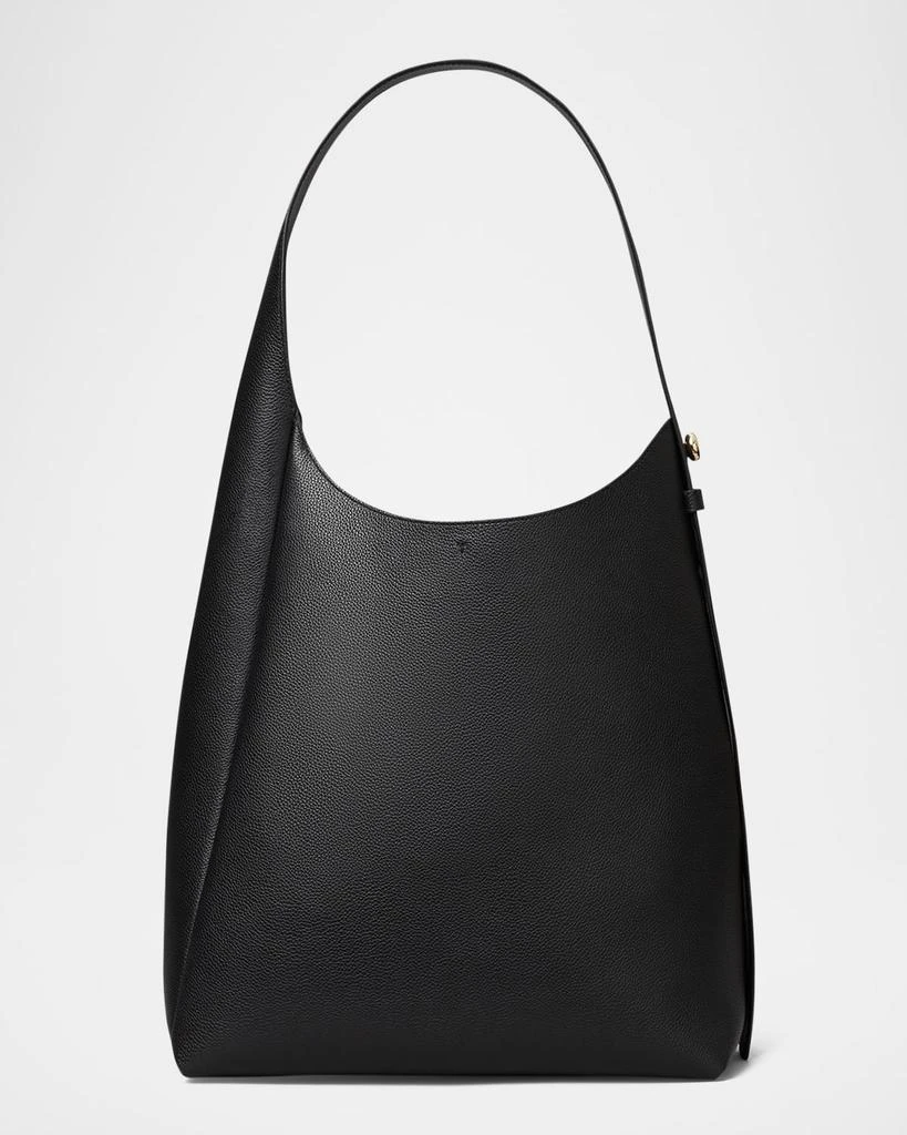 Tory Burch Romy Pebbled Leather Hobo Bag 1