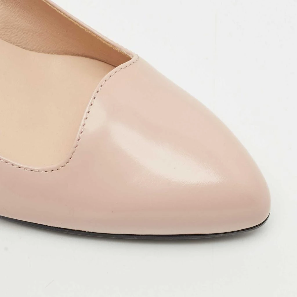Tod's Tod's Blush Pink Leather Almond Toe Wedge Pumps Size 39 7