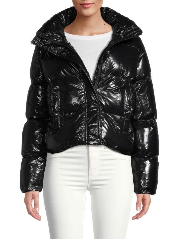 NOIZE Coco Cropped Puffer Jacket