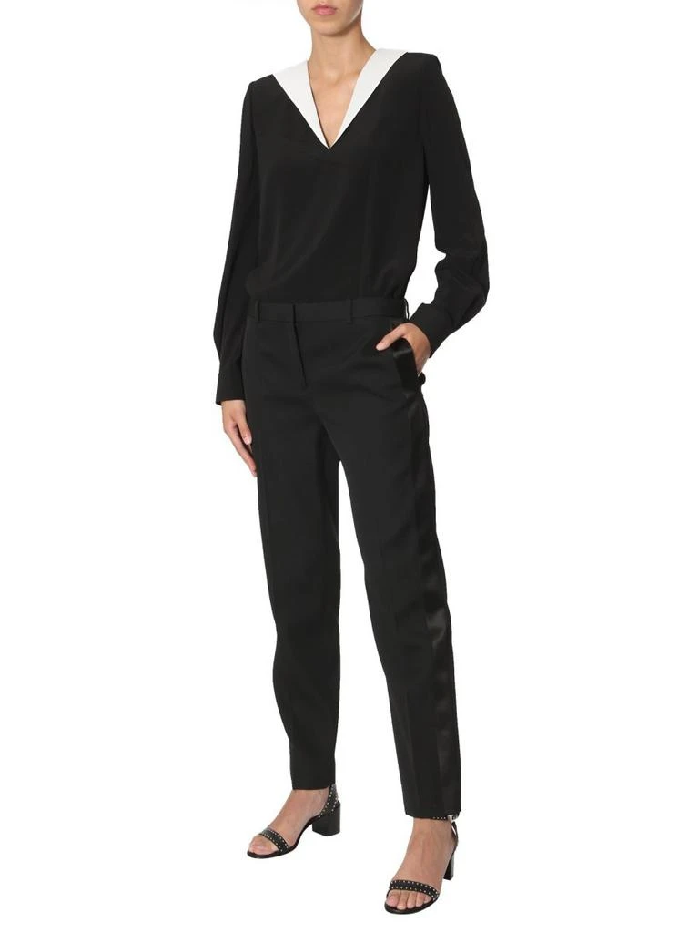 Givenchy Givenchy Contrasting Trim Tuxedo Trousers 6