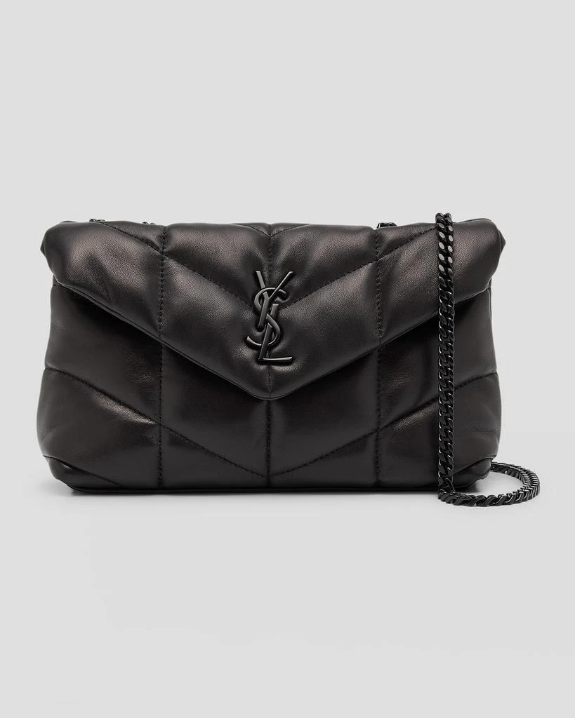 Yves Saint Laurent Lou Puffer Toy YSL Shoulder Bag in Quilted Leather 1